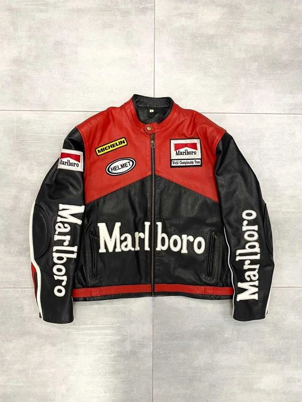 Men's Leather Marlboro Jacket